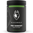 Blackwolf Green Apple Pre Workout Powder, Caffeine, L-Citrulline & Taurine, 22 Servings