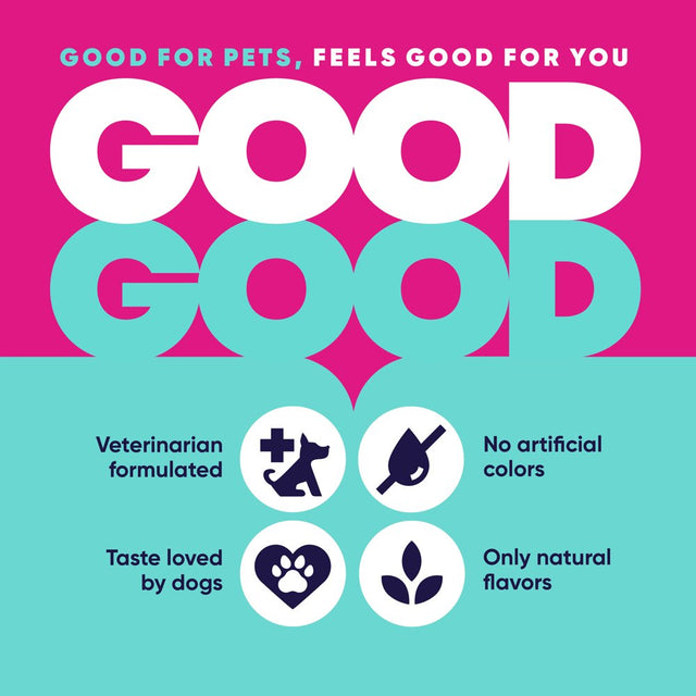 Goodgood Dog Supplement to Support Healthy Dogs, Allergy + Immune, 90 Natural Flavor Chews