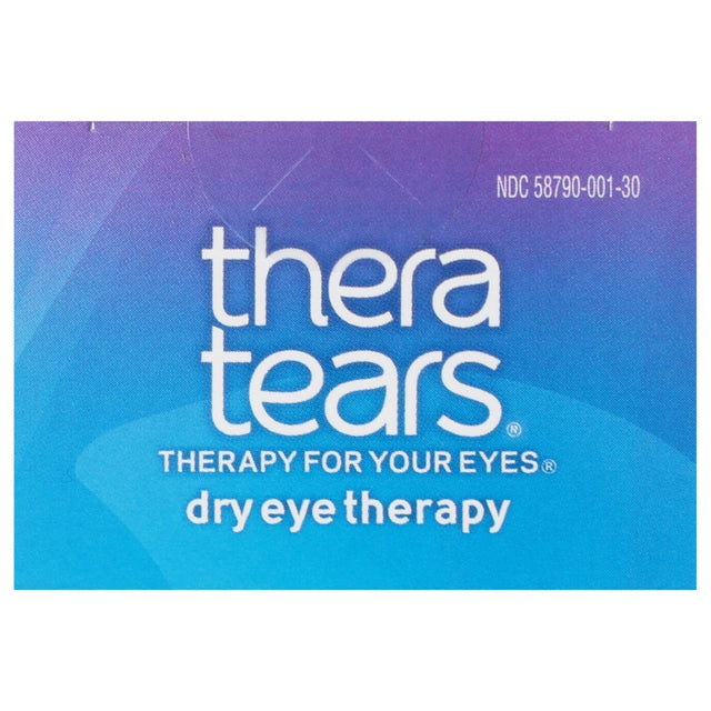 Theratears Dry Eye Therapy Lubricating Eye Drops for Dry Eyes, 1 Fl Oz Bottle