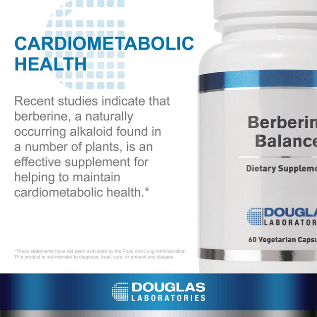 Douglas Laboratories Berberine Balance | Supplement for Immune Support, Heart Health, Lipid Metabolism, and Free Radicals* | 60 Capsules