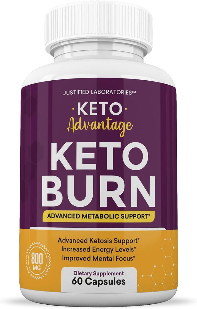 (3 Pack) Keto Advantage Keto Burn Pills Includes Apple Cider Vinegar Gobhb Exogenous Ketones Advanced Ketogenic Supplement Ketosis Support for Men Women 180 Capsules