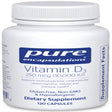 Pure Encapsulations Vitamin D3 250 Mcg (10,000 IU) | Supplement to Support Bone, Joint, Breast, Prostate, Heart, Colon and Immune Health* | 120 Capsules