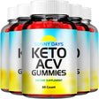 (5 Pack) Sunny Days Keto ACV Gummies - Supplement for Weight Loss - Energy & Focus Boosting Dietary Supplements for Weight Management & Metabolism - Fat Burn - 300 Gummies