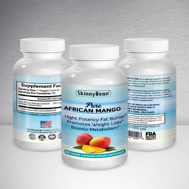 Skinny Bean PURE AFRICAN MANGO Diet Pills