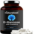 Naturebell 2-In-1 D-Mannose with Cranberry Extract 1000Mg, 200 Capsules