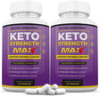 (2 Pack) Keto Strength Max 1200MG Pills Includes Apple Cider Vinegar Gobhb Strong Exogenous Ketones Advanced Ketogenic Supplement Ketosis Support for Men Women 120 Capsules