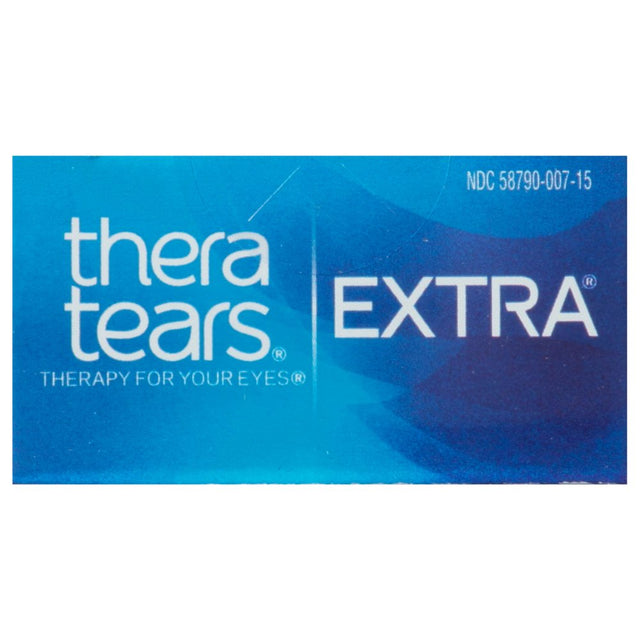 Theratears EXTRA Dry Eye Therapy Lubricating Eye Drops for Dry Eyes, 0.5 Fl Oz Bottle