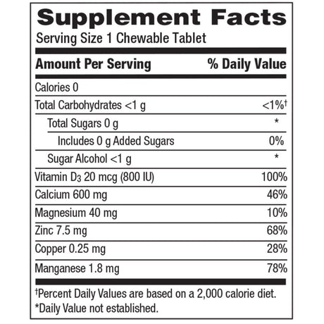 Caltrate Chewables Calcium Vitamin D Supplement - 90 Count