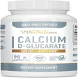 SM Nutrition Calcium D-Glucarate | CDG for Liver Detox & Cleanse, Menopause Support | 90 Ct