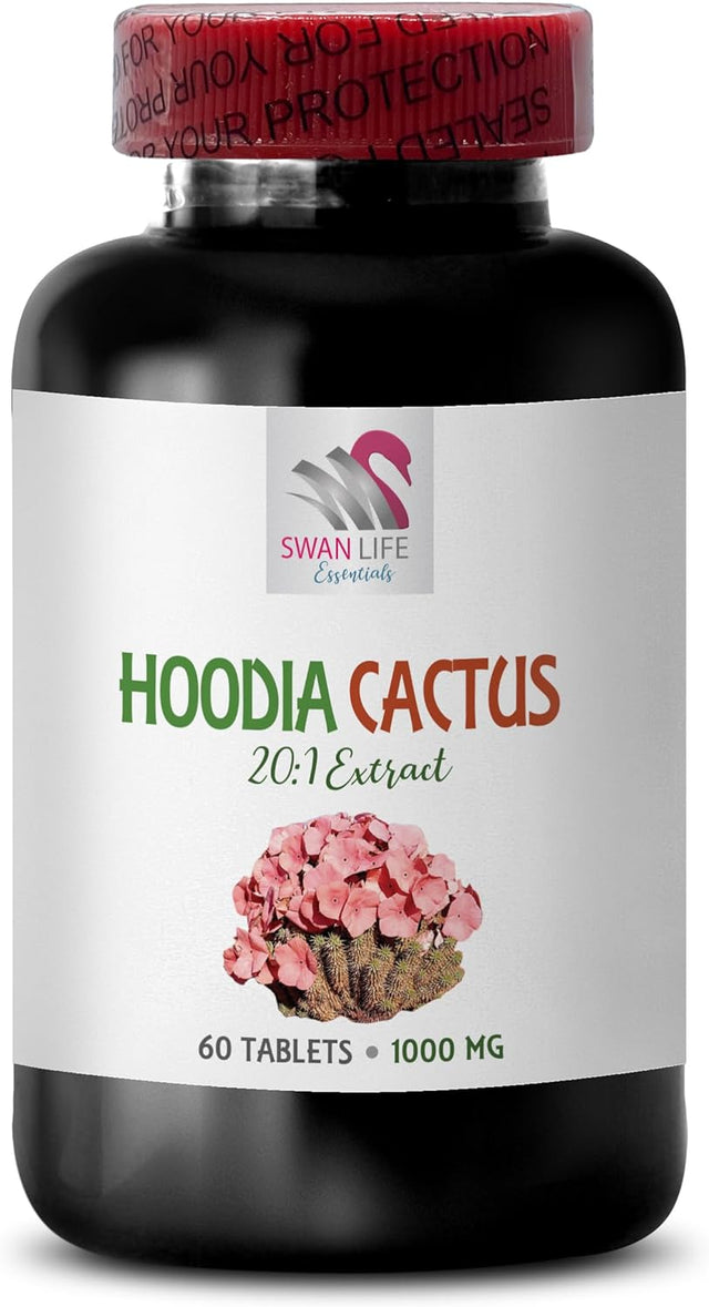 Hoodia Gordonii Extract - HOODIA CACTUS 20:1 EXTRACT - Weight Loss Pills - Appetite Suppressants, Hoodia Gordonii Plant, Hoodia Gordonii Pills, Hoodia Cactus, Hoodia Weight Loss, 1 Bottle 60 Tablets