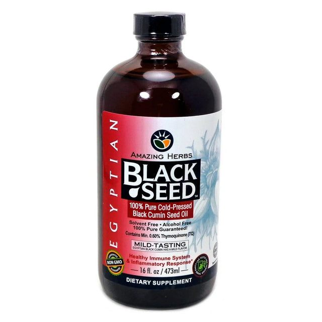 Egyptian Black Seed by Amazing Herbs - 16 Fluid Ounces