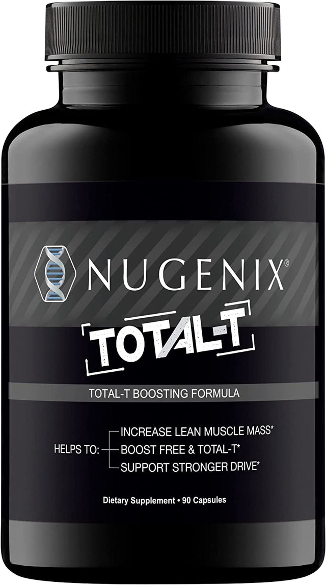 Nugenix Total-T - Free and Total Testosterone for Men & Nugenix Thermo - Thermogenic Fat Burner Bundle