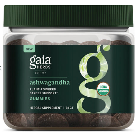 Gaia Herbs Ashwagandha Gummies 81 Gummies