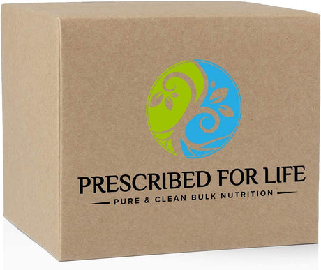 Prescribed for Life Guarana Powder 10% | Natural Guarana Seed Powder | More Potent than Coffee Beans | Gluten Free, Vegan, Non GMO | Paullinia Cupana (25 Kg / 55 Lb)