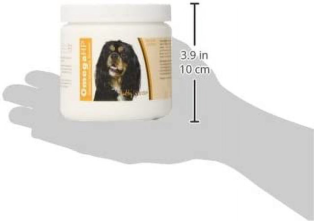 Healthy Breeds Cavalier King Charles Spaniel Omega HP Fatty Acid Skin and Coat Support Soft Chews