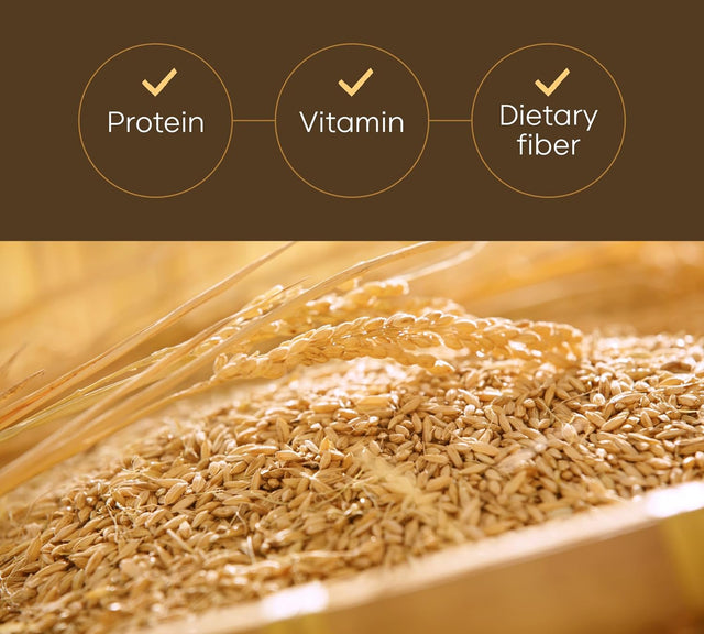 (8Oz) Farmer Queen Korean Rice Bran Powder Rich in Protein Dietary Fiber Vitamin 米糠粉 미강가루