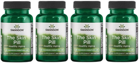 Swanson Signature Line the Skin Pill 30 Softgels (4 Pack)