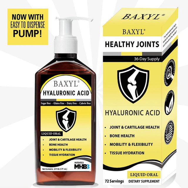 Baxyl® - Hyaluronic Acid Joint Relief Supplement - 36 Day Supply