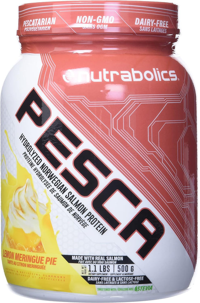 Pesca Hydrolyzed Norwegian Salmon Protein 500G Lemon Meringue Pie