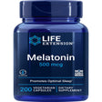 Life Extension Melatonin, 500 Mcg – Gently Promotes Sleep, Low Dose, Value Size – Non-Gmo, Gluten-Free, Vegetarian – 200 Capsules