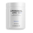 Codeage Liposomal Zinc, 3-Month + Supply, Zinc Gluconate Essential Mineral Vegan Supplement, Non-Gmo, 100 Ct