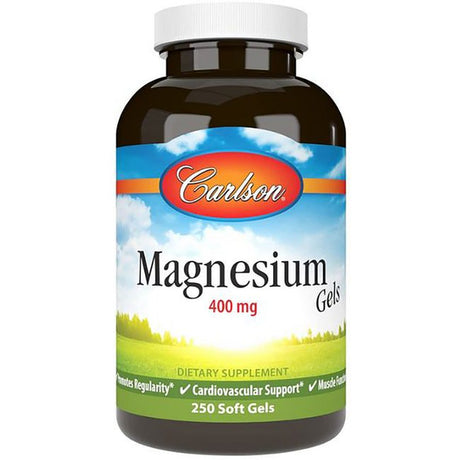 Carlson Liquid Magnesium Softgels, 250 Ct