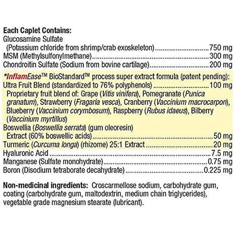 Webber Naturals Osteo Joint Ease 180 Caplets