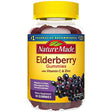 Nature Made Elderberry with Vitamin C and Zinc, Dietary Supplement for Immune Support, 60 Gummies, 30 Day Supply