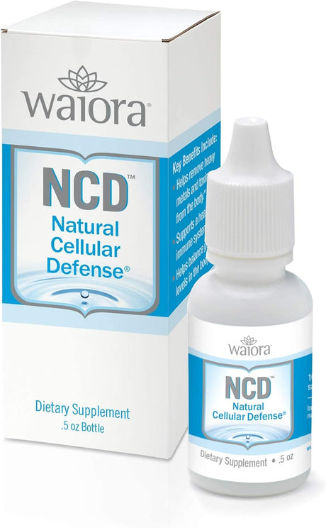 NCD Activated Liquid Zeolite Drops, Zeolite Liquid Drops/Mixed in Food/Drinks, Natural Body Cleanse & Promotes Immune Support, All Natural Ph Balance Zeolite Liquid Drops - 1 Bottle - 0.5 Oz