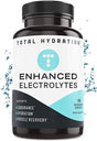 Electrolyte Capsules (100Ct) Low Carb Natural Replacement Rehydration Salts with Magnesium, Zinc, Calcium, Sodium, Support for Keto, Electrolyte Salts