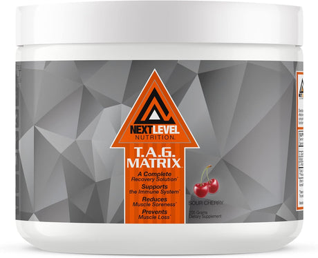 TAG Matrix Sour Cherry Glutamine Intra Workout Recovery Powder 30 Servings