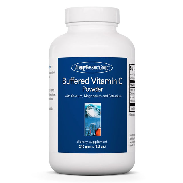 Allergy Research Group - Buffered Vitamin C Powder - Antioxidant, Immune, Calcium/Mag/K - 240 G (8.5 Oz)