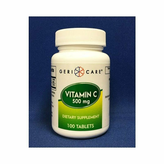 Geri Care Vitamin C 500 Mg Dietary Supplement Tablets 100 Ct