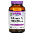 Bluebonnet Vitamin D3 125 Mcg (5000 IU) 250 Softgels