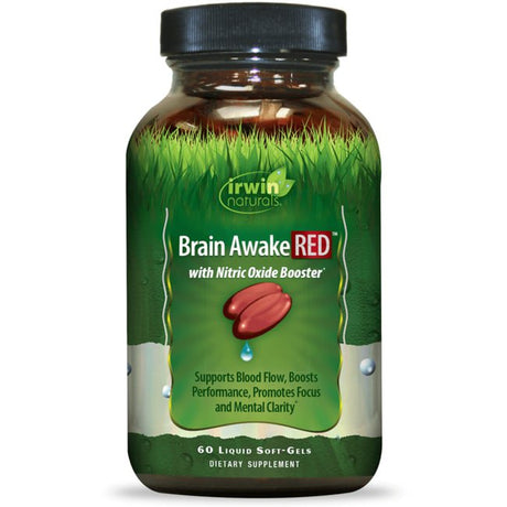 Irwin Naturals Brain Awake RED 60Ct