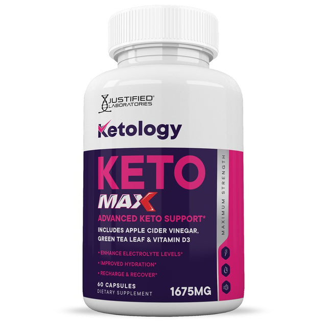 (10 Pack) Ketology Keto ACV MAX Pills 1675Mg Dietary Supplement 600 Capsules