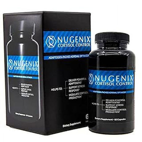 Nugenix Cortisol Control - Cortisol Manager and Adrenal Support Supplement for Men, 60 Capsules