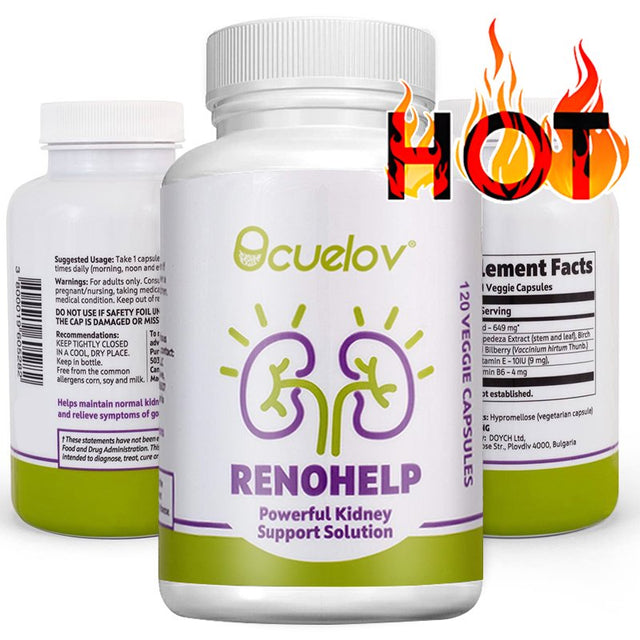 Supports Kidney Health All Natural Kidney Support Supplement to Improve Overall Kidney Function, Creatinine Levels, and Glomerular Filtration