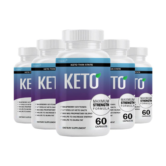 Keto Thin State - Keto Thin State Weight Loss Management (5 Pack)