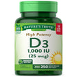 D3 1000 Iu 250 Softgels | Essential Vitamin D | Value Size | Non-Gmo, Gluten Free | by Nature'S Truth