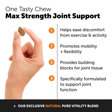 Hip + Joint Health Max Strength (Bacon Flavor)