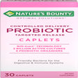 Nature'S Bounty Optimal Solutions Controlled Delivery Probiotic, Dietary Supplement, Supports Digestive and Immune Health, Caplets, 30 Ct