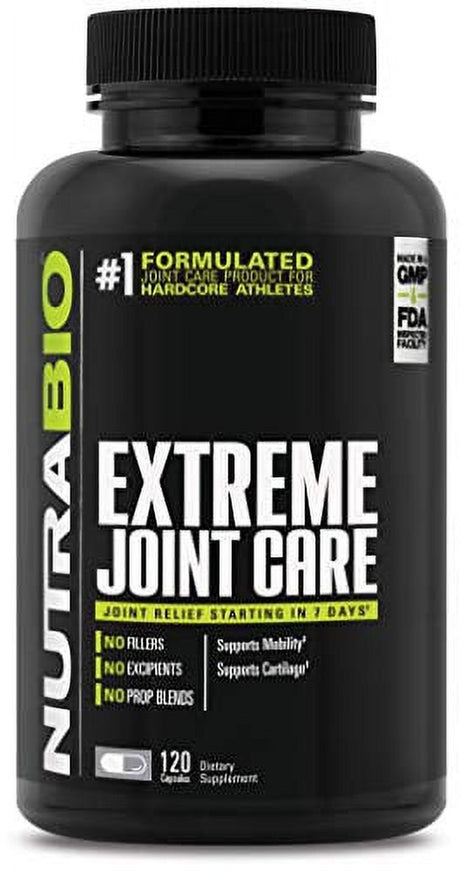 Nutrabio Extreme Joint Care - 120 Capsules