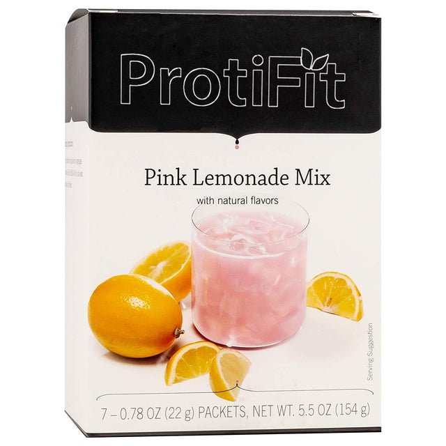 Proti Fit Pink Lemonade Drink Mix IDEAL PROTEIN COMPATIBLE