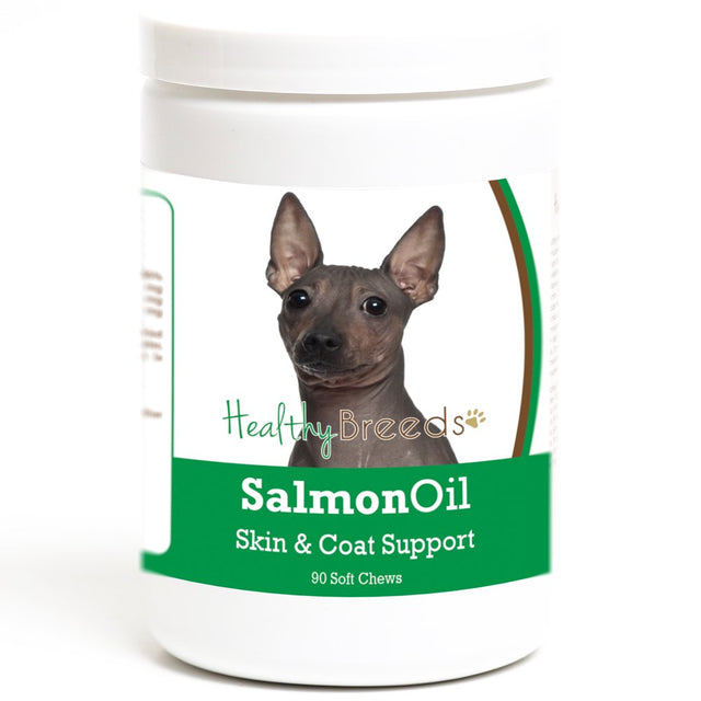 Healthy Breeds American Hairless Terrier Salmon Oil Soft Chews 90 Count