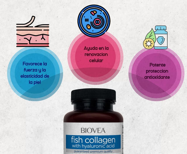 Fish Collagen with Hyaluronic Acid 120 Capsules