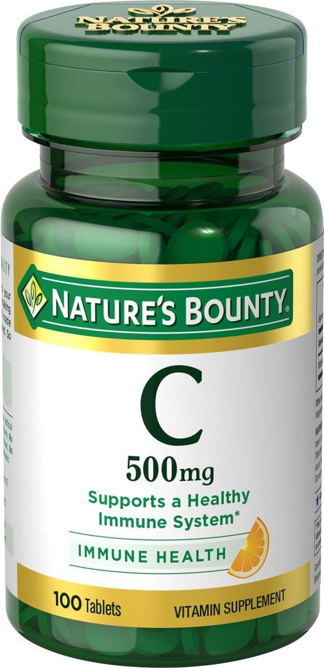 Nature'S Bounty Vitamin C 500 Mg Tablets 100 Ea