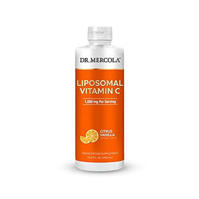 Dr. Mercola Liquid Liposomal Vitamin C, 1,000 Mg per Serving