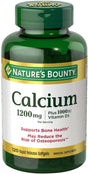 Nature'S Bounty Calcium plus Vitamin D3 1200 Mg Rapid Release Softgels, 120 Ea