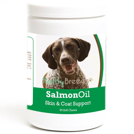 Healthy Breeds German Shorthaired Pointer Salmon Oil Soft Chews 90 Count